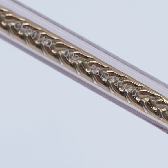 Chloe CH0011O 002 Eyeglasses Transparent Pink 56mm Butterfly Frame - Picture 6 of 10